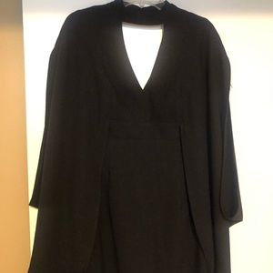 Black cocktail dress